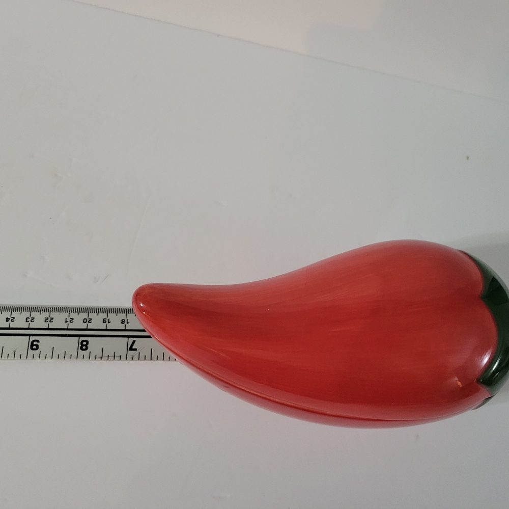 Chili Pepper Salsa Dip Bowl with Spoon - Picture 5 of 10